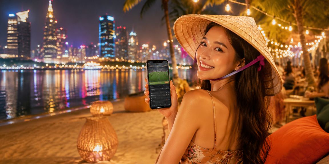 Màn hình thể thao và casino trực tuyến hiển thị rõ ràng trên thiết bị cá nhân